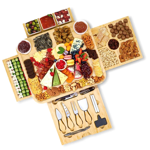 Bamboo Cheese Boards For Charcuterie